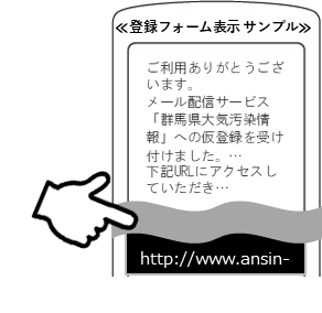 登録フォーム表示サンプル